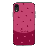 Θήκη Sonique Delulu Polka Era Series για Apple iPhone XR Top Cherry