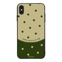 Θήκη Sonique Delulu Polka Era Series για Apple iPhone XS MAX Delulu Matcha