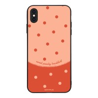 Θήκη Sonique Delulu Polka Era Series για Apple iPhone XS MAX Sweet Trouble