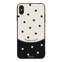 Θήκη Sonique Delulu Polka Era Series για Apple iPhone XS MAX Too Glam
