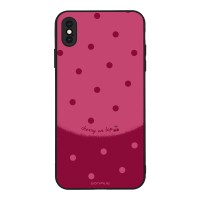 Θήκη Sonique Delulu Polka Era Series για Apple iPhone XS MAX Top Cherry