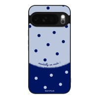 Θήκη Sonique Delulu Polka Era Series για Google Pixel 10 Pro XL 5G Blue Mentally