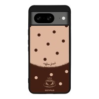 Θήκη Sonique Delulu Polka Era Series για Google Pixel 8 5G Coffee First