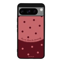 Θήκη Sonique Delulu Polka Era Series για Google Pixel 8 Pro 5G Blame Cherries