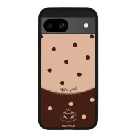 Θήκη Sonique Delulu Polka Era Series για Google Pixel 8a 5G Coffee First