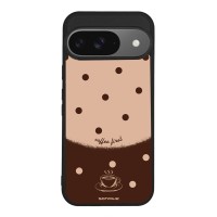 Θήκη Sonique Delulu Polka Era Series για Google Pixel 9 5G Coffee First