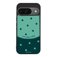 Θήκη Sonique Delulu Polka Era Series για Google Pixel 9 5G Green Flags