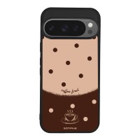 Θήκη Sonique Delulu Polka Era Series για Google Pixel 9 Pro 5G Coffee First