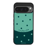 Θήκη Sonique Delulu Polka Era Series για Google Pixel 9 Pro 5G Green Flags
