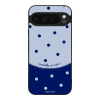 Θήκη Sonique Delulu Polka Era Series για Google Pixel 9 Pro XL 5G Blue Mentally
