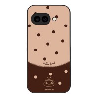 Θήκη Sonique Delulu Polka Era Series για Google Pixel 9a 5G Coffee First