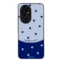 Θήκη Sonique Delulu Polka Era Series για Honor 200 5G Blue Mentally