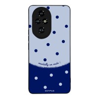 Θήκη Sonique Delulu Polka Era Series για Honor 200 Pro 5G Blue Mentally