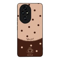 Θήκη Sonique Delulu Polka Era Series για Honor 200 Pro 5G Coffee First