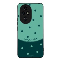 Θήκη Sonique Delulu Polka Era Series για Honor 200 Pro 5G Green Flags