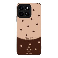 Θήκη Sonique Delulu Polka Era Series για Honor 200 Smart 5G Coffee First
