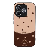 Θήκη Sonique Delulu Polka Era Series για Honor 600 Lite 5G Coffee First