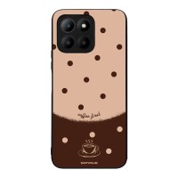 Θήκη Sonique Delulu Polka Era Series για Honor 70 Lite 5G Coffee First