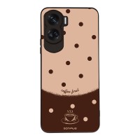 Θήκη Sonique Delulu Polka Era Series για Honor 90 Lite 5G Coffee First
