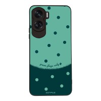Θήκη Sonique Delulu Polka Era Series για Honor 90 Lite 5G Green Flags