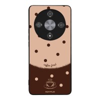 Θήκη Sonique Delulu Polka Era Series για Honor Magic6 Lite 5G Coffee First