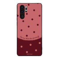 Θήκη Sonique Delulu Polka Era Series για Huawei P30 Pro Blame Cherries