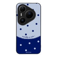 Θήκη Sonique Delulu Polka Era Series για Huawei Pura 80 Pro 5G Blue Mentally