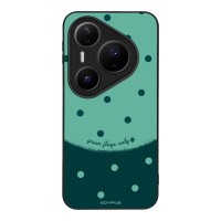 Θήκη Sonique Delulu Polka Era Series για Huawei Pura 80 Pro 5G Green Flags