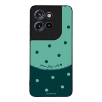 Θήκη Sonique Delulu Polka Era Series για Motorola Edge 50 Neo 5G / Edge 60 Neo 5G Green Flags