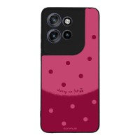 Θήκη Sonique Delulu Polka Era Series για Motorola Edge 50 Neo 5G / Edge 60 Neo 5G Top Cherry