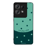 Θήκη Sonique Delulu Polka Era Series για Motorola Edge 50 Pro 5G Green Flags