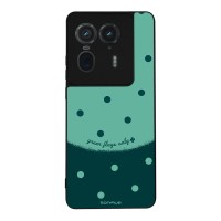 Θήκη Sonique Delulu Polka Era Series για Motorola Edge 50 Ultra Green Flags
