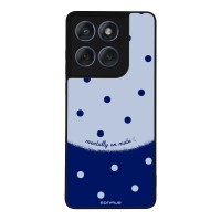 Θήκη Sonique Delulu Polka Era Series για Motorola Edge 60 Fusion 5G Blue Mentally