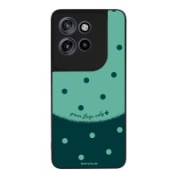 Θήκη Sonique Delulu Polka Era Series για Motorola Edge 60 Neo 5G Green Flags
