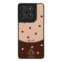 Θήκη Sonique Delulu Polka Era Series για Motorola Edge 60 Pro 5G Coffee First