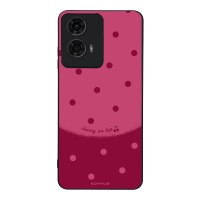 Θήκη Sonique Delulu Polka Era Series για Motorola Moto G04 4G / Moto G04s 4G / Moto G24 4G / Moto G24 4G Power / Moto E14 4G Top Cherry