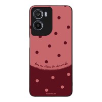 Θήκη Sonique Delulu Polka Era Series για Motorola Moto G05 4G / Moto E15 4G Blame Cherries