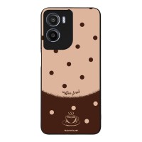 Θήκη Sonique Delulu Polka Era Series για Motorola Moto G05 4G / Moto E15 4G Coffee First