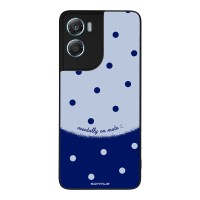 Θήκη Sonique Delulu Polka Era Series για Motorola Moto G06 4G / Moto G06 Power 4G Blue Mentally