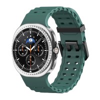 Λουράκι Σιλικόνης ColorWave Sonique για Samsung Galaxy Watch 8 Πράσινο