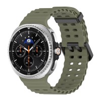 Λουράκι Σιλικόνης ColorWave Sonique για Samsung Galaxy Watch 8 Χακί