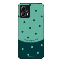Θήκη Sonique Delulu Polka Era Series για Motorola Moto G13 4G / Moto G23 4G Green Flags