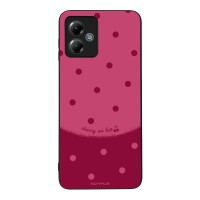 Θήκη Sonique Delulu Polka Era Series για Motorola Moto G14 4G Top Cherry