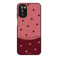 Θήκη Sonique Delulu Polka Era Series για Motorola Moto G31 4G / Moto G41 4G Blame Cherries