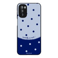 Θήκη Sonique Delulu Polka Era Series για Motorola Moto G31 4G / Moto G41 4G Blue Mentally