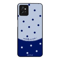 Θήκη Sonique Delulu Polka Era Series για Motorola Moto G32 Blue Mentally