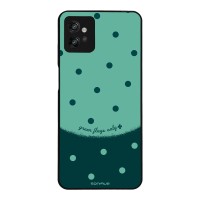 Θήκη Sonique Delulu Polka Era Series για Motorola Moto G32 Green Flags
