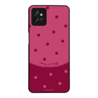 Θήκη Sonique Delulu Polka Era Series για Motorola Moto G32 Top Cherry