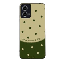 Θήκη Sonique Delulu Polka Era Series για Motorola Moto G34 5G Delulu Matcha