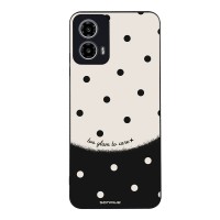 Θήκη Sonique Delulu Polka Era Series για Motorola Moto G34 5G Too Glam